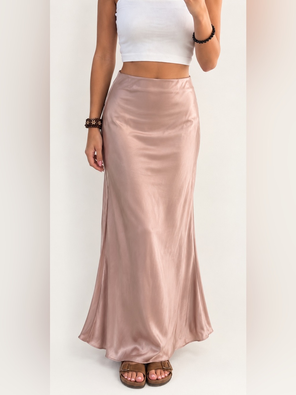 Jacquie the Label Pink  Maxi Skirt Resort Wear